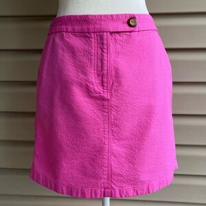 •Anthropologie Vanessa Virginia• Hot Pink Textured Skirt - Size 4